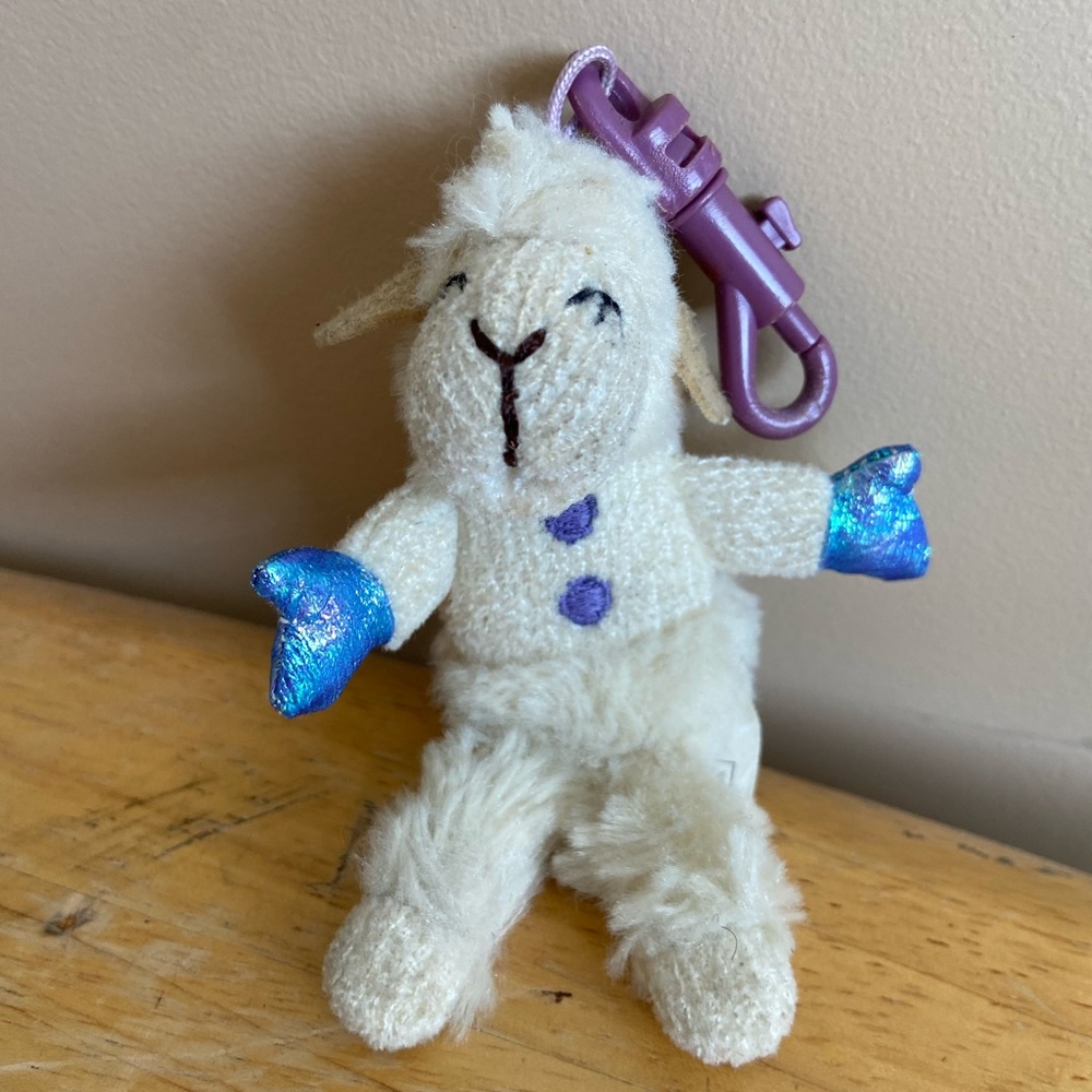 Aurora Lamb Plush Keychain